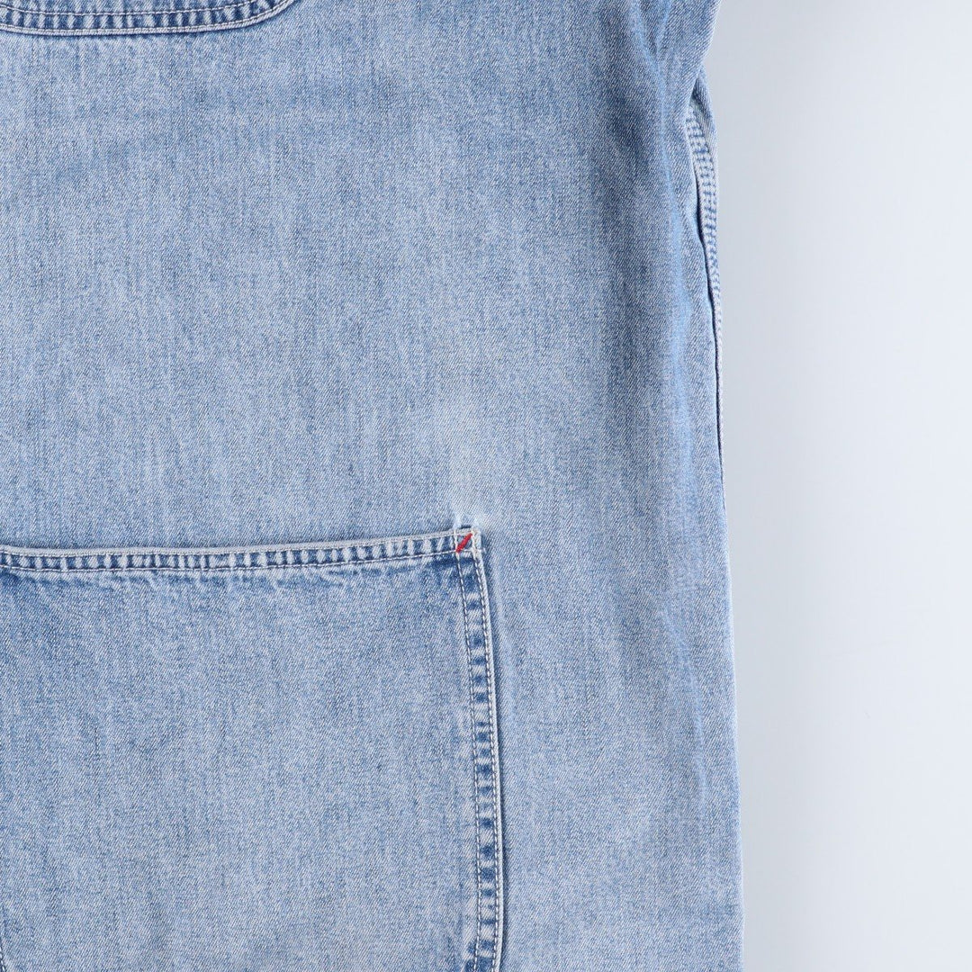 90'S GAP DENIM Old Gap Denim Coverall Men's Size Medium Vintage cotton blue type Vintage Second Hand