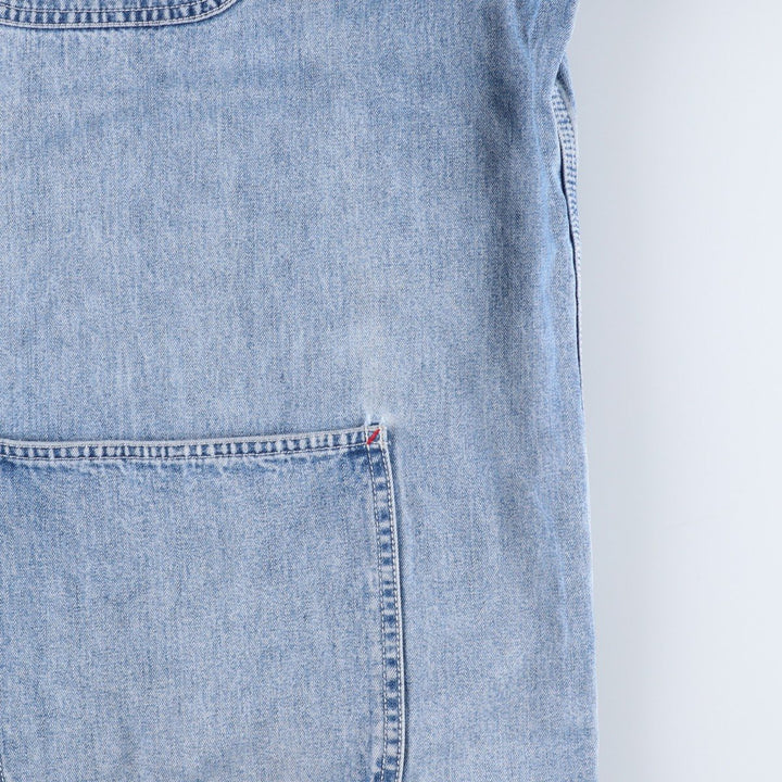 90'S GAP DENIM Old Gap Denim Coverall Men's Size Medium Vintage cotton blue type Vintage Second Hand