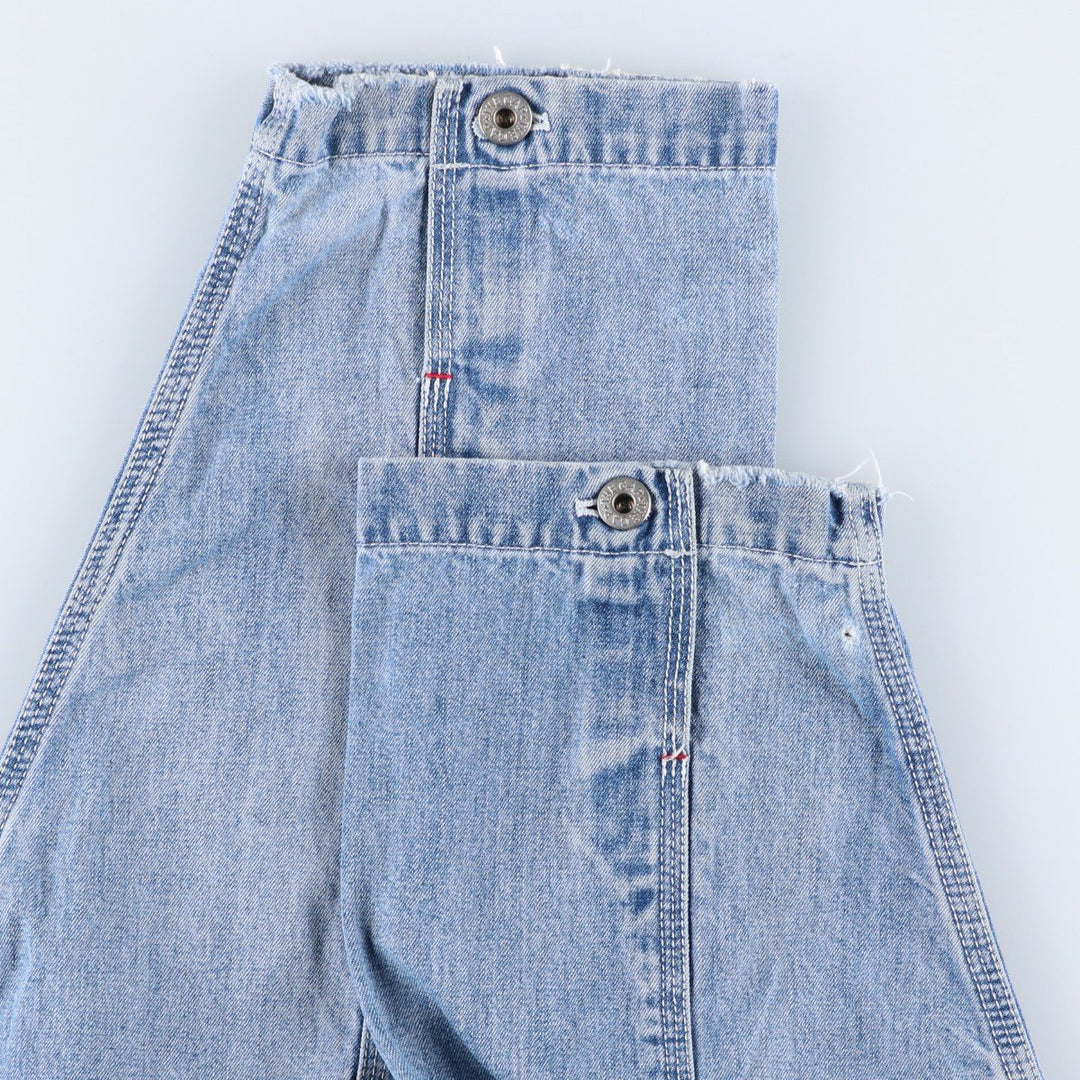 90'S GAP DENIM Old Gap Denim Coverall Men's Size Medium Vintage cotton blue type Vintage Second Hand