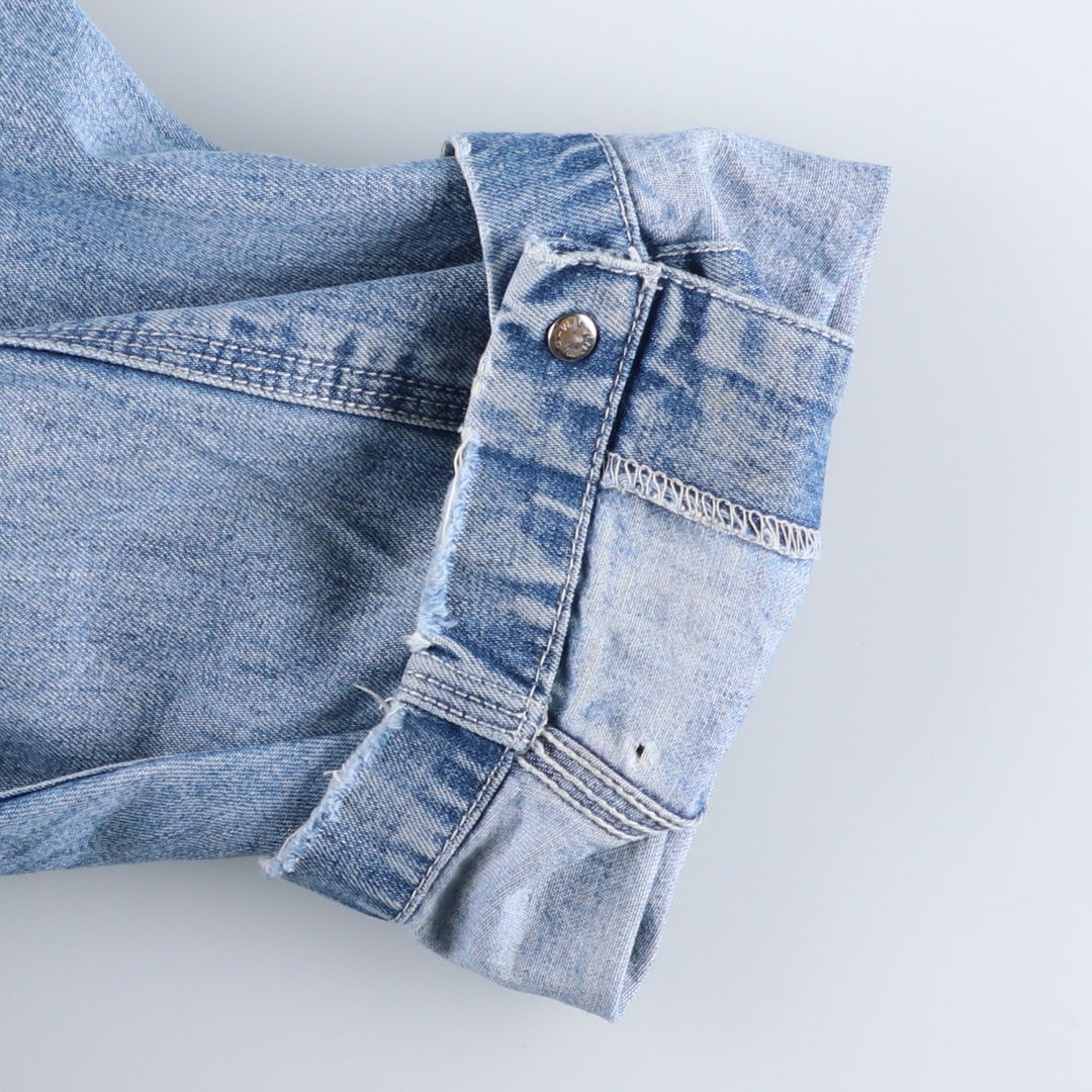 90'S GAP DENIM Old Gap Denim Coverall Men's Size Medium Vintage cotton blue type Vintage Second Hand