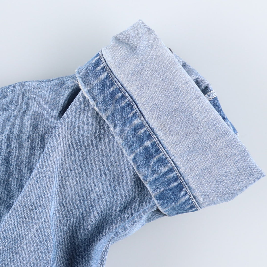 90'S GAP DENIM Old Gap Denim Coverall Men's Size Medium Vintage cotton blue type Vintage Second Hand