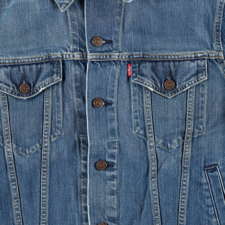 2000'S Levi's 70550-0439 Euro Model Denim Jacket, Men's Size Medium cotton blue type Vintage Second Hand