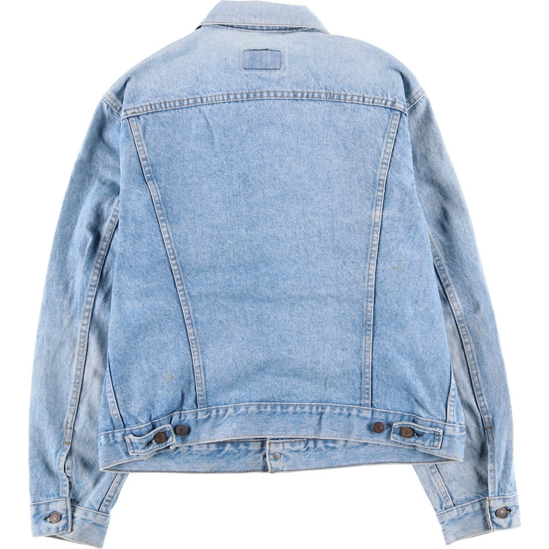 Vintage 1980'S Levi's 70506-0214 denim jacket, made in the USA, size L. cotton blue type Vintage Second Hand