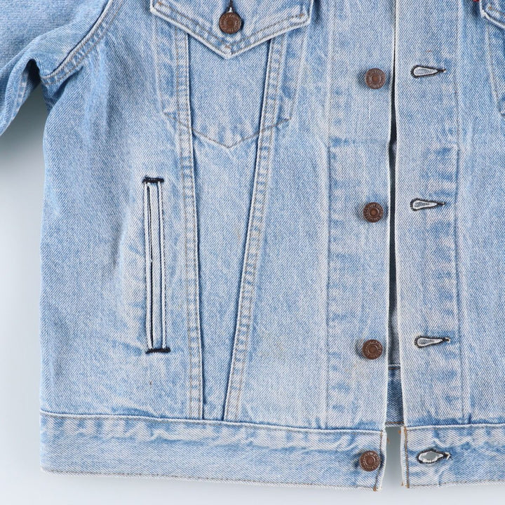 Vintage 1980'S Levi's 70506-0214 denim jacket, made in the USA, size L. cotton blue type Vintage Second Hand
