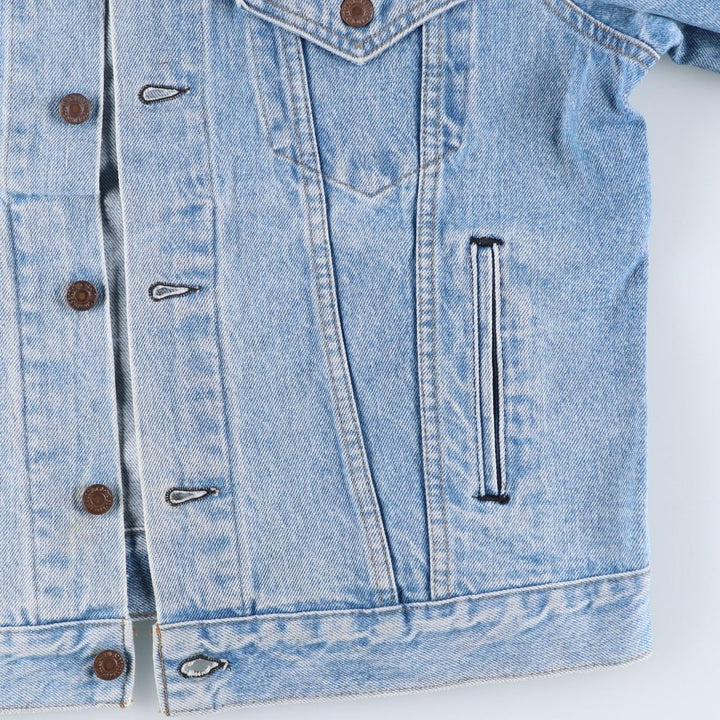 Vintage 1980'S Levi's 70506-0214 denim jacket, made in the USA, size L. cotton blue type Vintage Second Hand