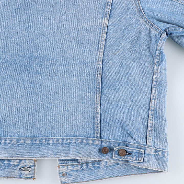Vintage 1980'S Levi's 70506-0214 denim jacket, made in the USA, size L. cotton blue type Vintage Second Hand