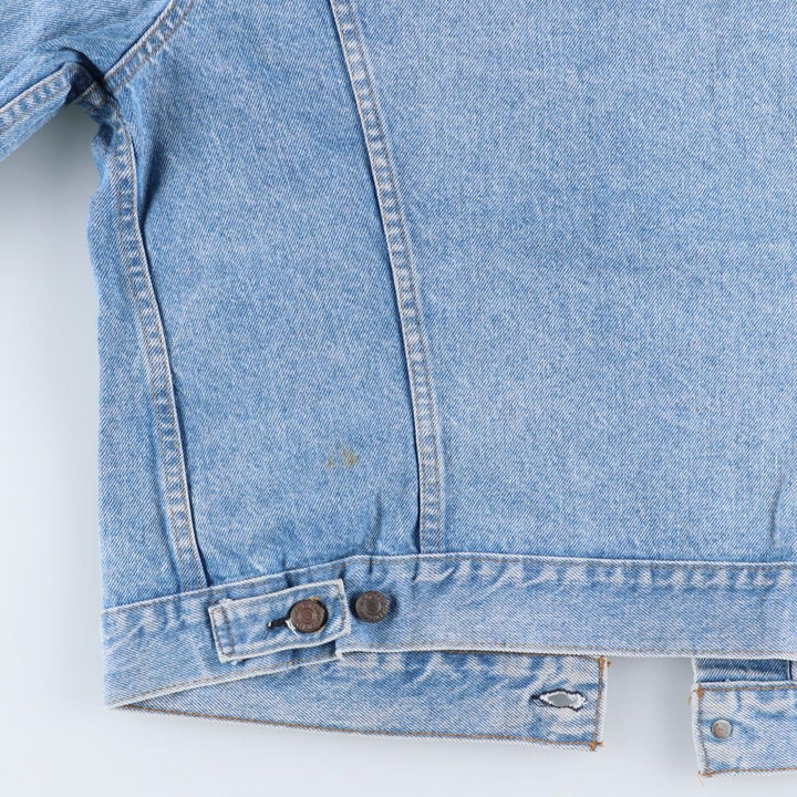 Vintage 1980'S Levi's 70506-0214 denim jacket, made in the USA, size L. cotton blue type Vintage Second Hand