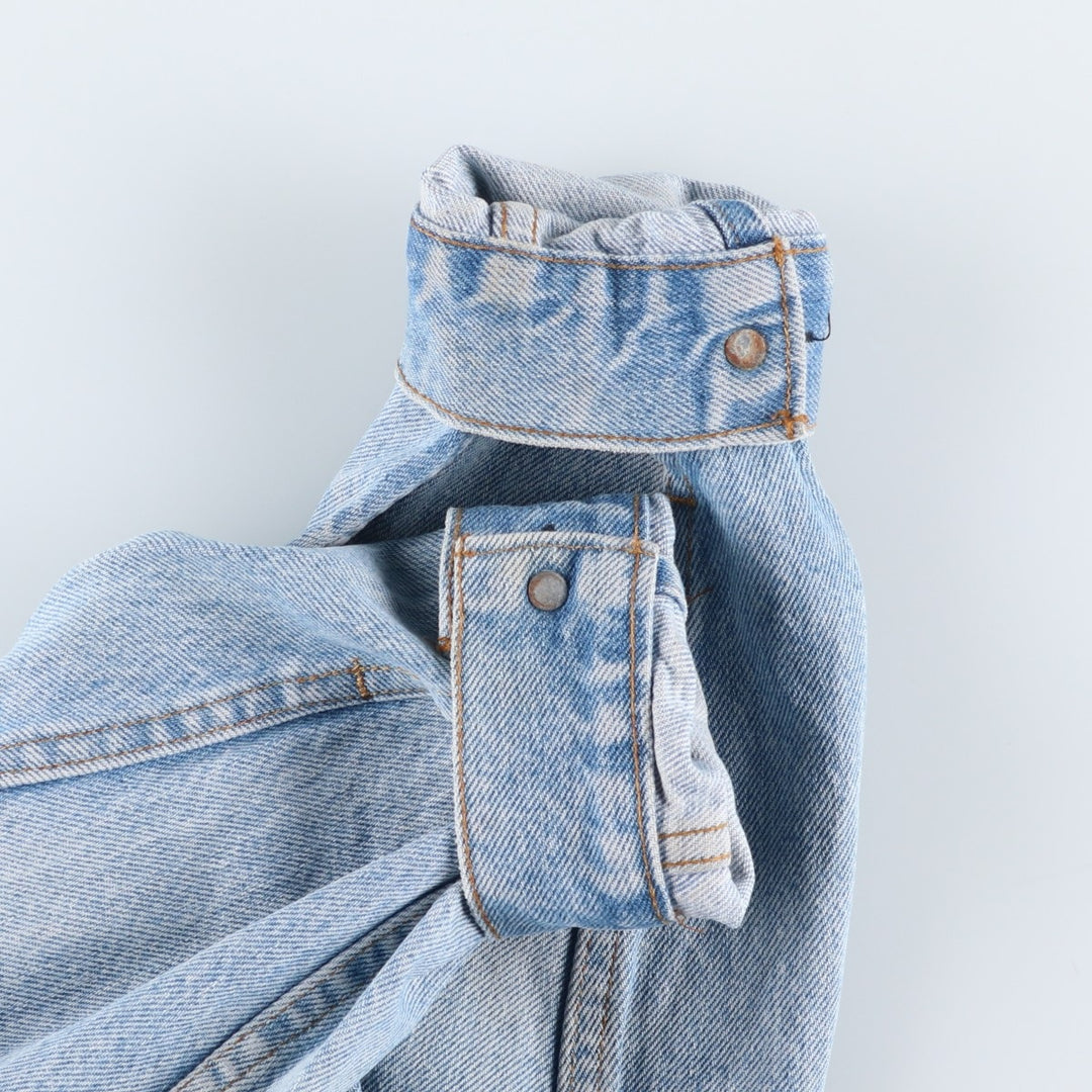 Vintage 1980'S Levi's 70506-0214 denim jacket, made in the USA, size L. cotton blue type Vintage Second Hand