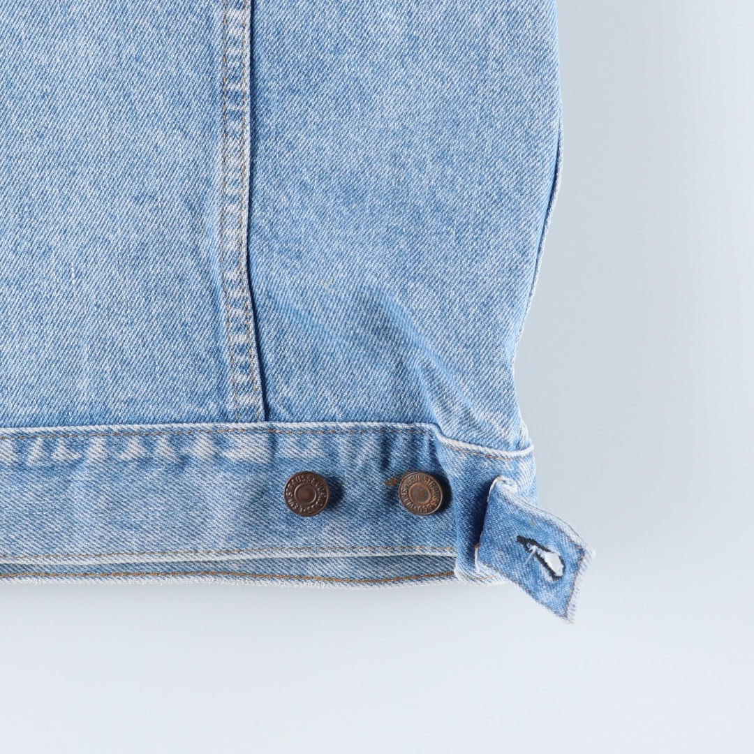 Vintage 1980'S Levi's 70506-0214 denim jacket, made in the USA, size L. cotton blue type Vintage Second Hand