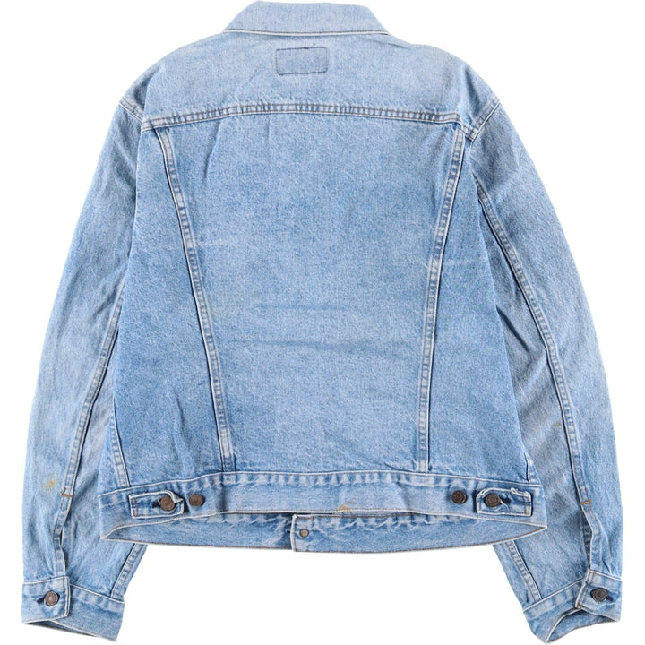 Vintage 1980'S Levi's 70506-0214 denim jacket, made in the USA, size L. cotton blue type Vintage Second Hand