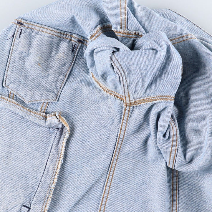 Vintage 1980'S Levi's 70506-0214 denim jacket, made in the USA, size L. cotton blue type Vintage Second Hand