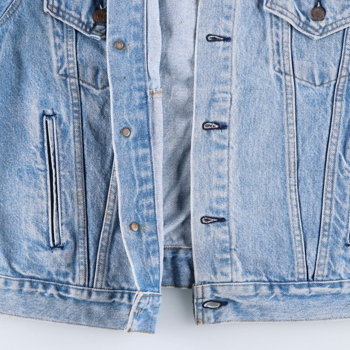 Vintage 1980'S Levi's 70506-0214 denim jacket, made in the USA, size L. cotton blue type Vintage Second Hand