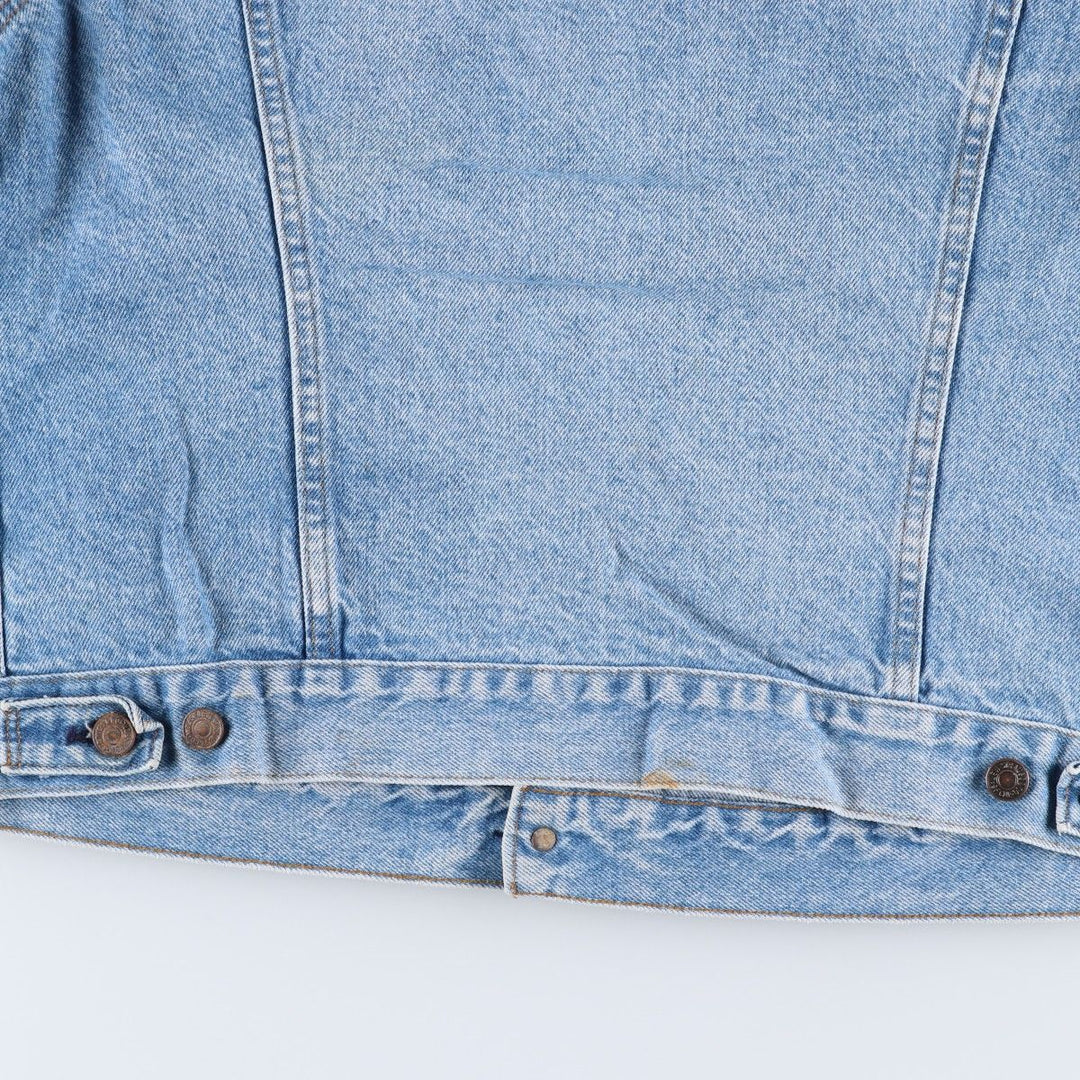 Vintage 1980'S Levi's 70506-0214 denim jacket, made in the USA, size L. cotton blue type Vintage Second Hand