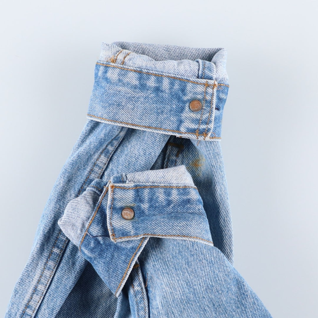 Vintage 1980'S Levi's 70506-0214 denim jacket, made in the USA, size L. cotton blue type Vintage Second Hand