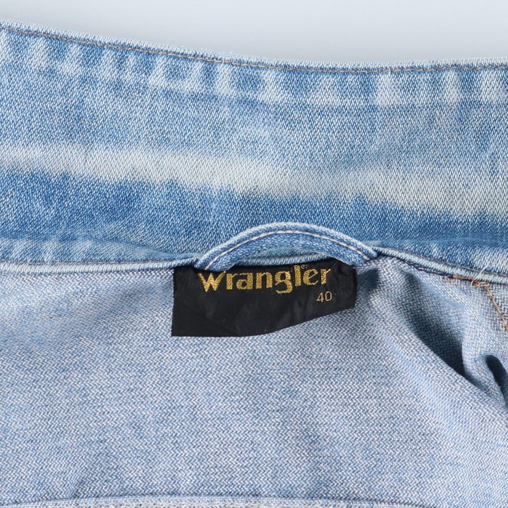 Vintage 70s-80'S Wrangler denim jacket, size M, men's cotton blue type Vintage Second Hand