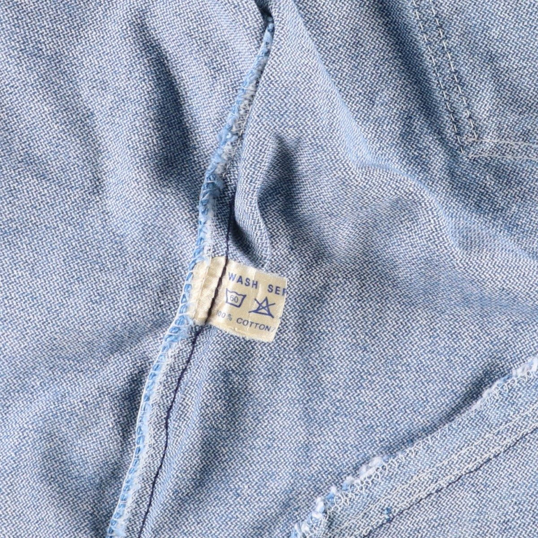 Vintage 70s-80'S Wrangler denim jacket, size M, men's cotton blue type Vintage Second Hand