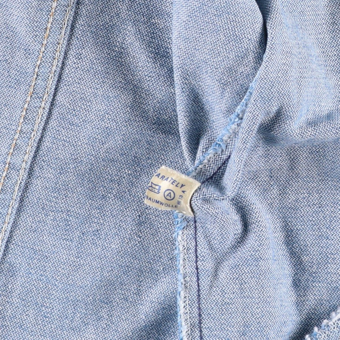 Vintage 70s-80'S Wrangler denim jacket, size M, men's cotton blue type Vintage Second Hand