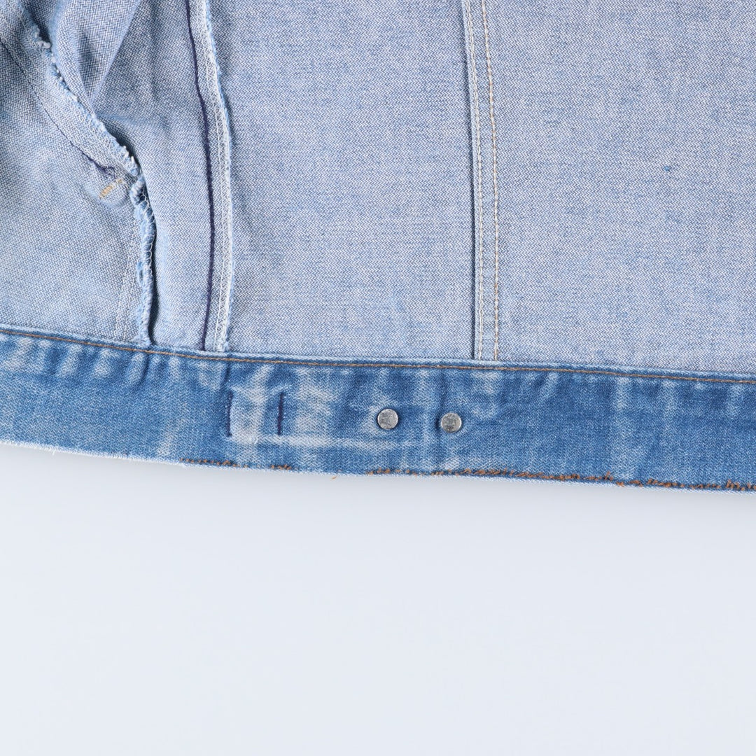 Vintage 70s-80'S Wrangler denim jacket, size M, men's cotton blue type Vintage Second Hand