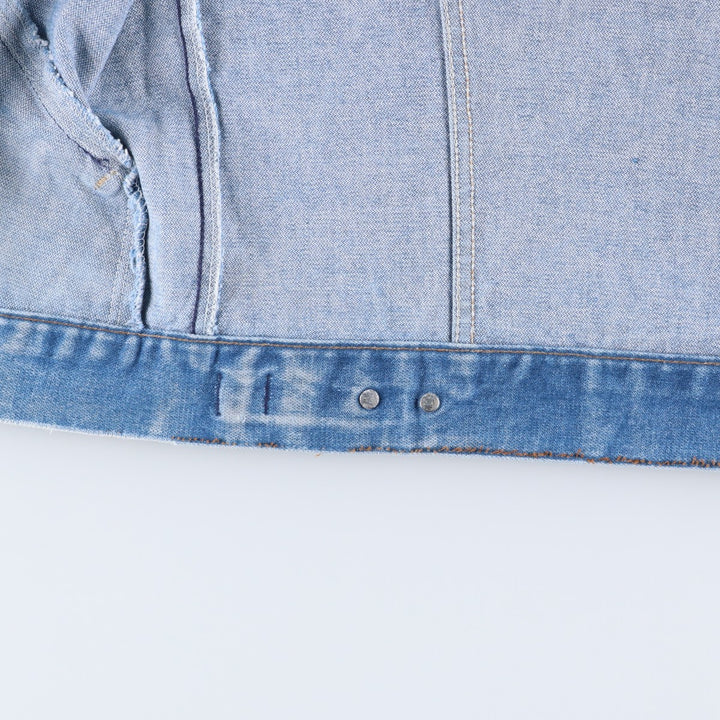 Vintage 70s-80'S Wrangler denim jacket, size M, men's cotton blue type Vintage Second Hand