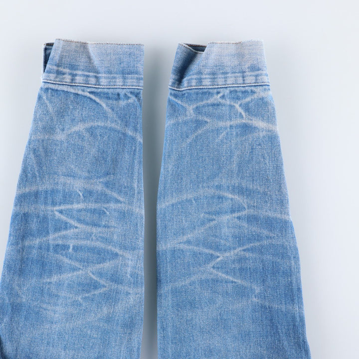 Vintage 70s-80'S Wrangler denim jacket, size M, men's cotton blue type Vintage Second Hand