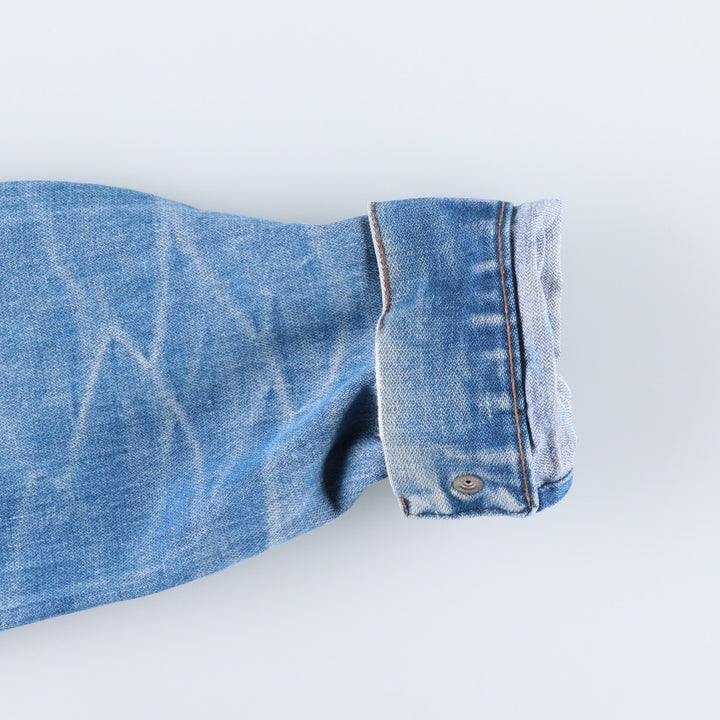 Vintage 70s-80'S Wrangler denim jacket, size M, men's cotton blue type Vintage Second Hand