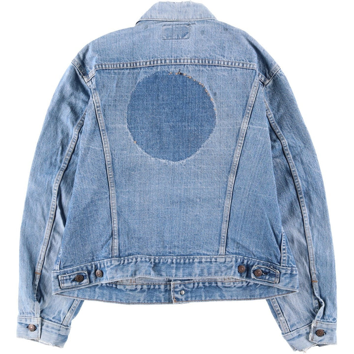 Vintage 80s-90'S Levi's denim jacket, denim jacket, made in the USA, men's size L cotton blue type Vintage Second Hand