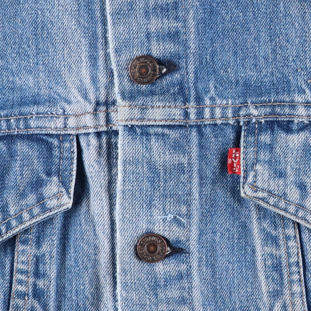 Vintage 80s-90'S Levi's denim jacket, denim jacket, made in the USA, men's size L cotton blue type Vintage Second Hand