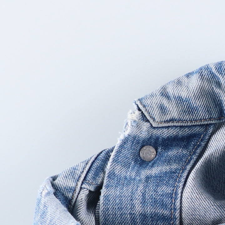 Vintage 80s-90'S Levi's denim jacket, denim jacket, made in the USA, men's size L cotton blue type Vintage Second Hand