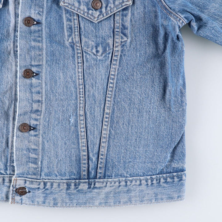 Vintage 80s-90'S Levi's denim jacket, denim jacket, made in the USA, men's size L cotton blue type Vintage Second Hand