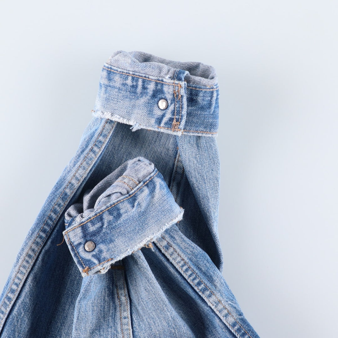 Vintage 80s-90'S Levi's denim jacket, denim jacket, made in the USA, men's size L cotton blue type Vintage Second Hand