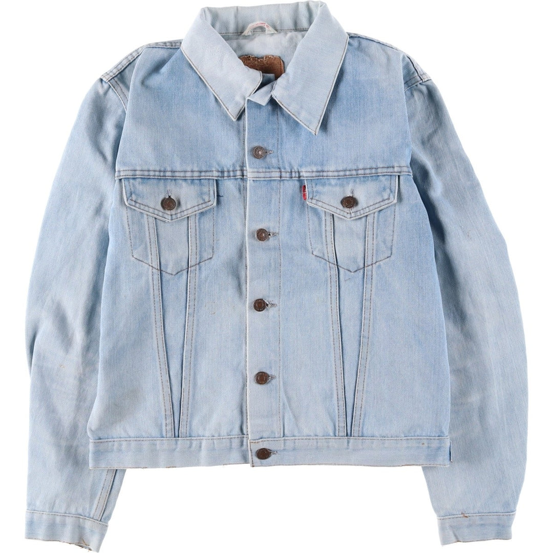 Vintage Levi's Euro Model Denim Jacket, Made in France, Men's Size Medium cotton blue type Vintage Second Hand