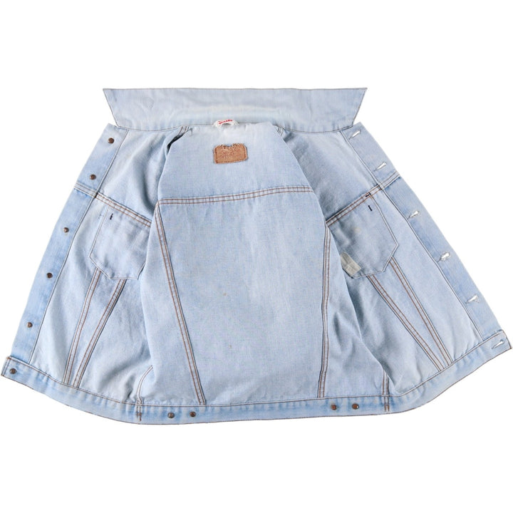 Vintage Levi's Euro Model Denim Jacket, Made in France, Men's Size Medium cotton blue type Vintage Second Hand