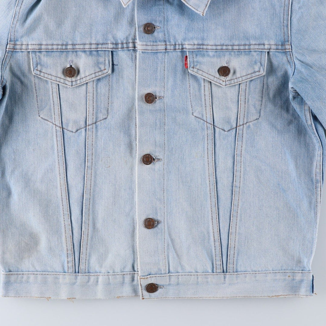 Vintage Levi's Euro Model Denim Jacket, Made in France, Men's Size Medium cotton blue type Vintage Second Hand
