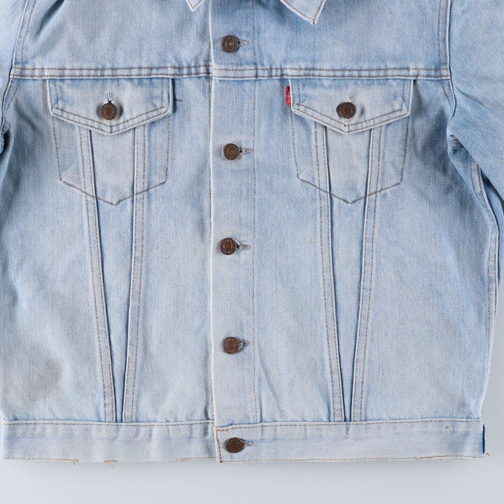 Vintage Levi's Euro Model Denim Jacket, Made in France, Men's Size Medium cotton blue type Vintage Second Hand