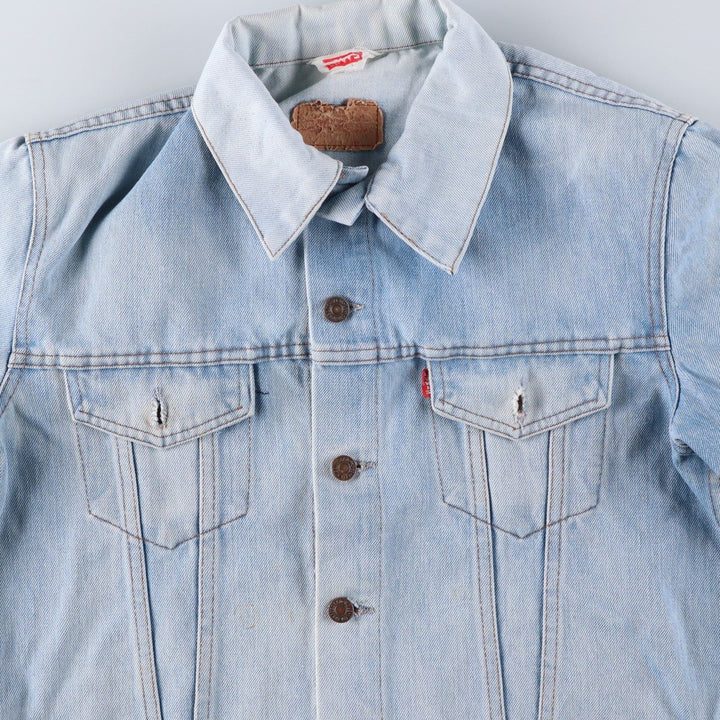 Vintage Levi's Euro Model Denim Jacket, Made in France, Men's Size Medium cotton blue type Vintage Second Hand