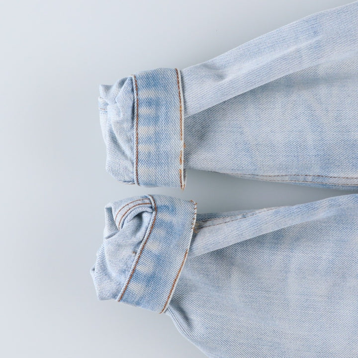 Vintage Levi's Euro Model Denim Jacket, Made in France, Men's Size Medium cotton blue type Vintage Second Hand
