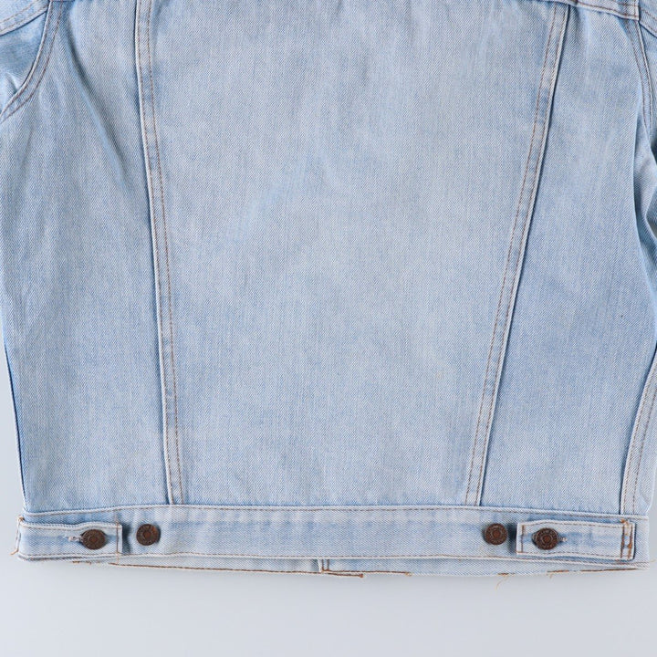 Vintage Levi's Euro Model Denim Jacket, Made in France, Men's Size Medium cotton blue type Vintage Second Hand