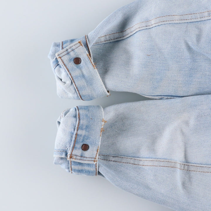 Vintage Levi's Euro Model Denim Jacket, Made in France, Men's Size Medium cotton blue type Vintage Second Hand