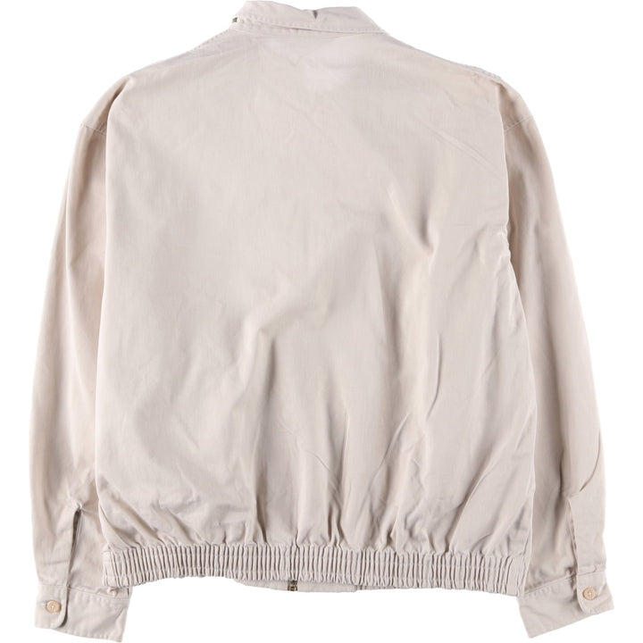 Ralph Lauren POLO by Ralph Lauren Swing Top Sports Jacket Made in Canada Men's L size cotton Beige type Vintage Second Hand