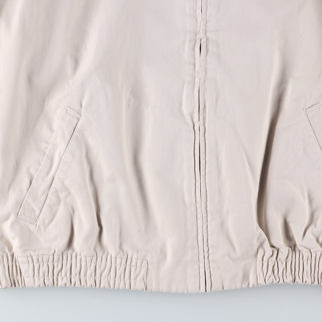 Ralph Lauren POLO by Ralph Lauren Swing Top Sports Jacket Made in Canada Men's L size cotton Beige type Vintage Second Hand