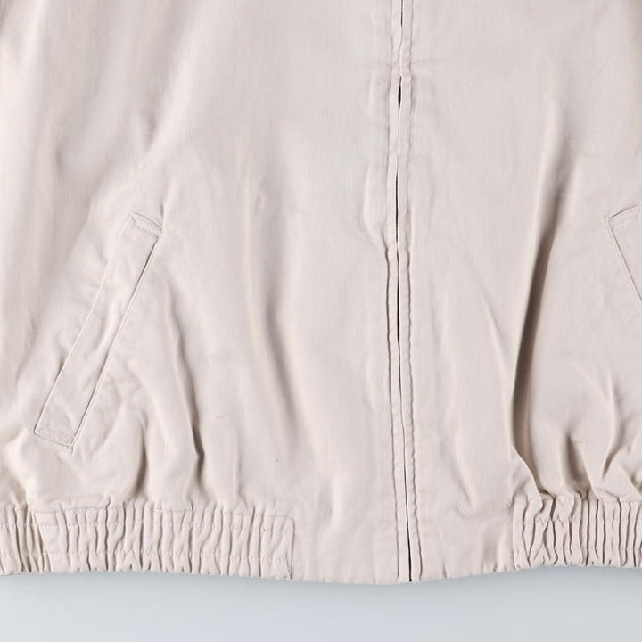 Ralph Lauren POLO by Ralph Lauren Swing Top Sports Jacket Made in Canada Men's L size cotton Beige type Vintage Second Hand