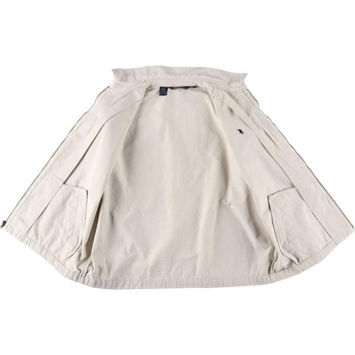 Ralph Lauren POLO by Ralph Lauren Swing Top Sports Jacket Men's L size cotton Beige type Vintage Second Hand