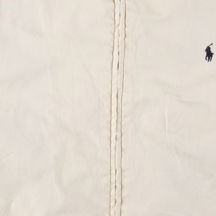 Ralph Lauren POLO by Ralph Lauren Swing Top Sports Jacket Men's L size cotton unbleached Vintage Second Hand