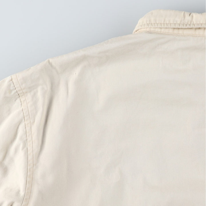 Ralph Lauren POLO by Ralph Lauren Swing Top Sports Jacket Men's L size cotton unbleached Vintage Second Hand