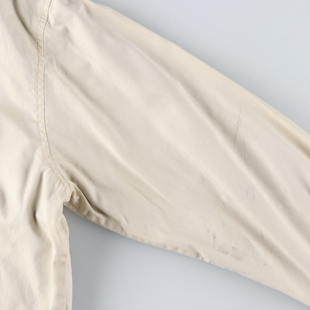 Ralph Lauren POLO by Ralph Lauren Swing Top Sports Jacket Men's L size cotton unbleached Vintage Second Hand