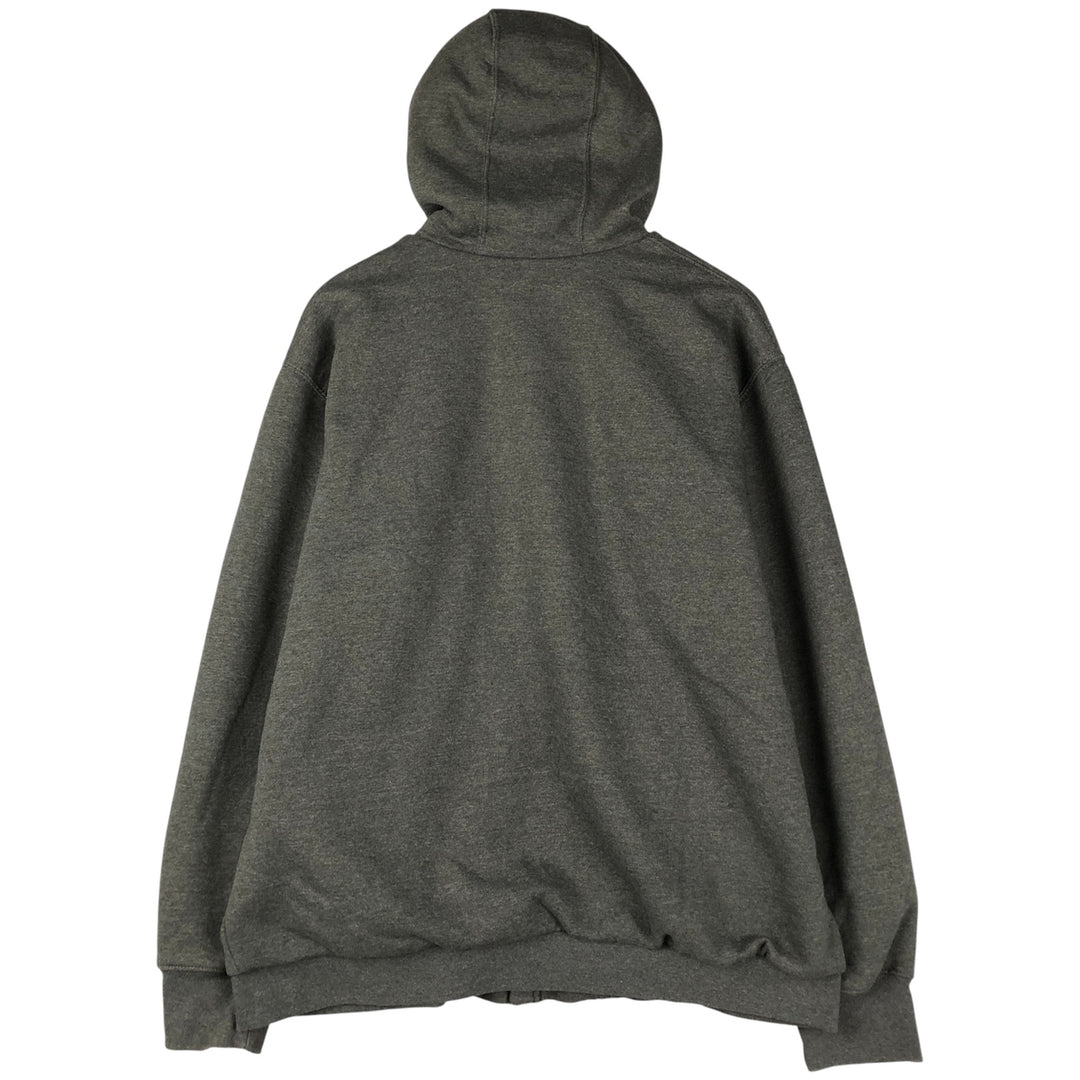 Carhartt Loose Fit Rain Defender Full-Zip Sweatshirt, Men's Size L cotton gray type Vintage Second Hand