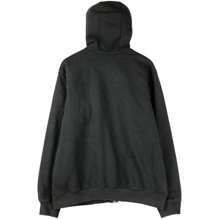 Carhartt RAIN DEFENDER Padded Full-Zip Sweatshirt, Men's Size M cotton Charcoal Vintage Second Hand