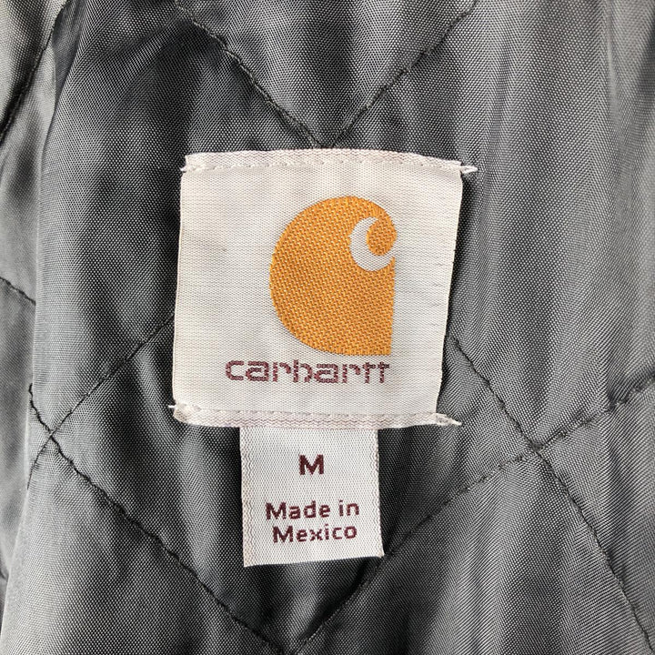 Carhartt RAIN DEFENDER Padded Full-Zip Sweatshirt, Men's Size M cotton Charcoal Vintage Second Hand