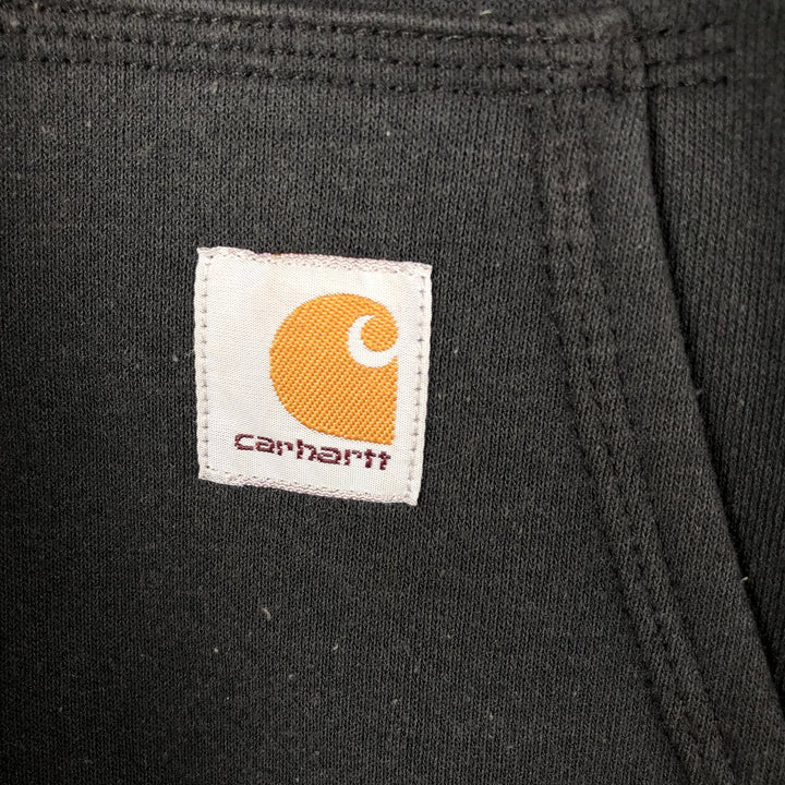 Carhartt RAIN DEFENDER Padded Full-Zip Sweatshirt, Men's Size M cotton Charcoal Vintage Second Hand