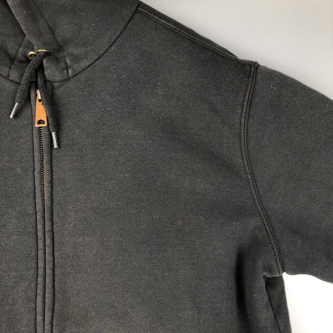 Carhartt RAIN DEFENDER Padded Full-Zip Sweatshirt, Men's Size M cotton Charcoal Vintage Second Hand